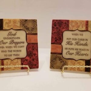 Decorative Plaques with Inspirational Quotes
